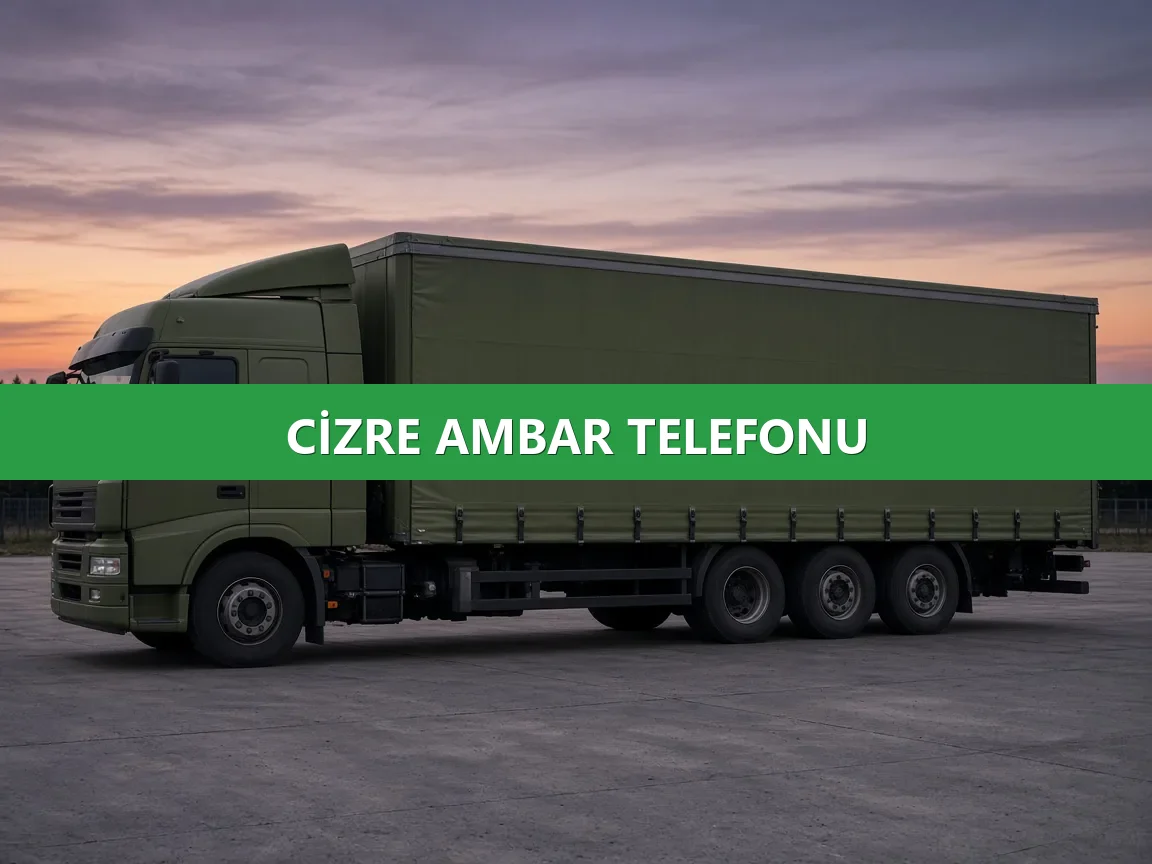 Cizre Ambar Telefonu